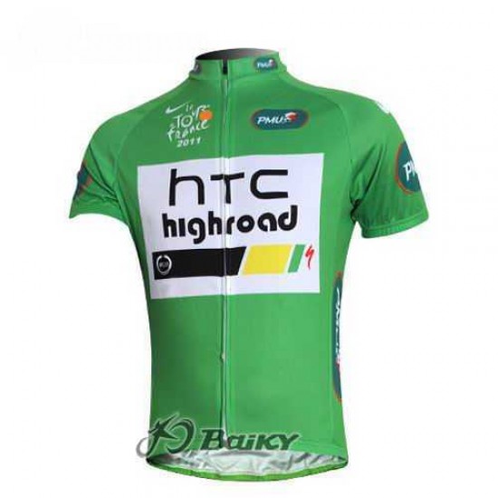 HTC-Highroad Pro Team Fahrradtrikot Radsport grün 81RTR