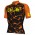 Ale Solid Cracle-Schwarz oranje Fahrradbekleidung Radtrikot 0TAEK