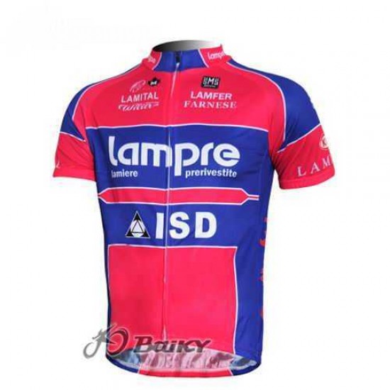 Lampre ISD Pro Team Fahrradtrikot Radsport blau roze 7VBU8