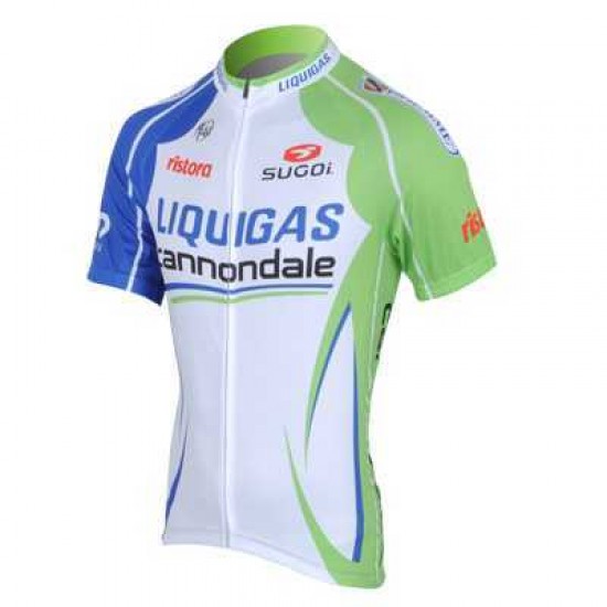 2013 Liquigas Cannondale Pro Team outlet Fahrradtrikot Radsport grün weiß GE8DP