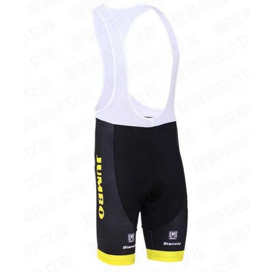 2016 LOTTO JUMBO Kurz Trägerhose Outlet Schwarz gelb 8Y8B7