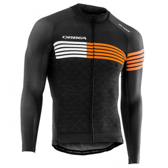 ORBEA Pro SS18 2018 Schwarz Fahrradbekleidung Radtrikot Langarm 7385O