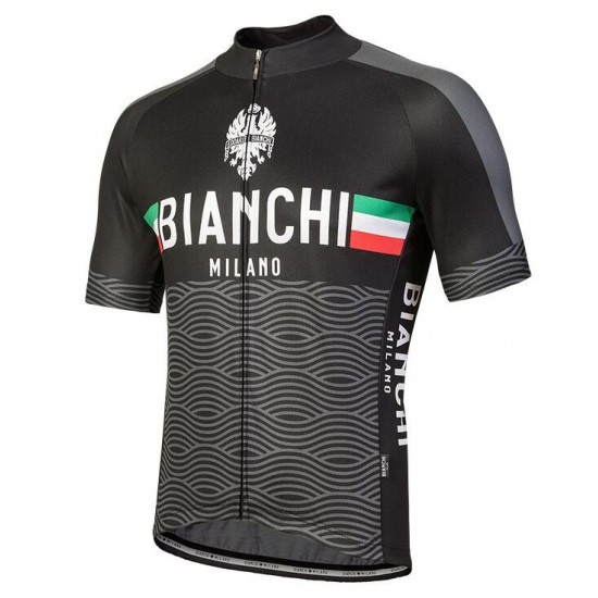 Bianchi Milano Attone black Fahrradbekleidung Radtrikoten 3VUOH