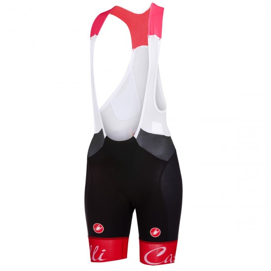 Castelli Free Aero-Rouge Damen Kurz Trägerhose BN5FQ