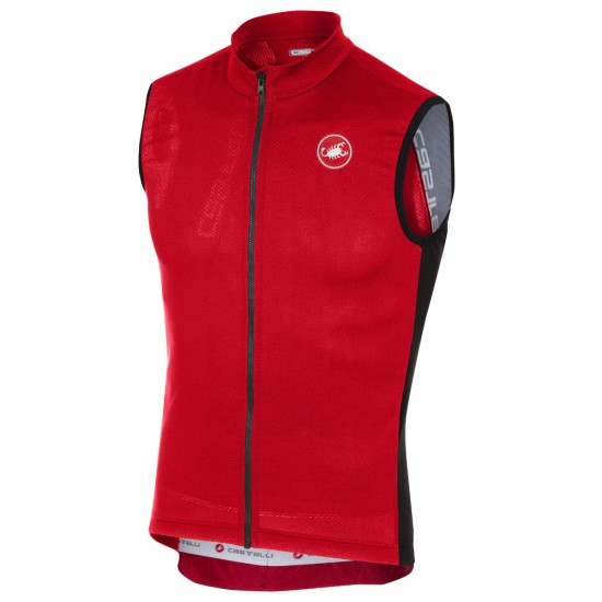 Castelli Entrata 3-Rouge Mouwloze EV550