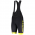 SCOTT RC TEAM Kurz Trägerhose black/sulphur yellow IYTGP