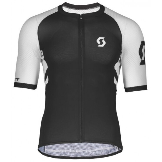 Scott RC PREMIUM CLIMBER Fahrradbekleidung Radtrikot black/white GKJDS