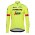 Trek Segafredo 2018 fluo gelb Fahrradbekleidung Radtrikot Langarm 4EO1S