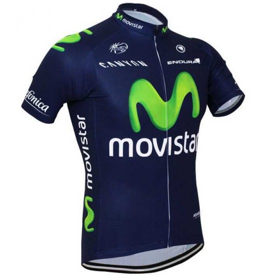 2015 Movistar Fahrradtrikot Radsport 3TMKK