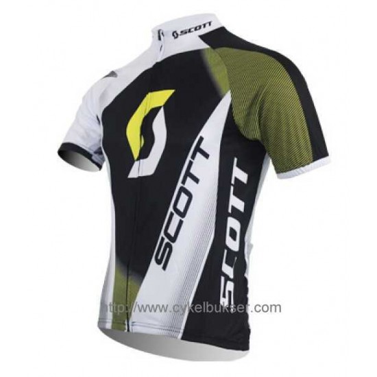 SCOTT RC Pro Fahrradtrikot Radsport grün Schwarz weiß 92XA8