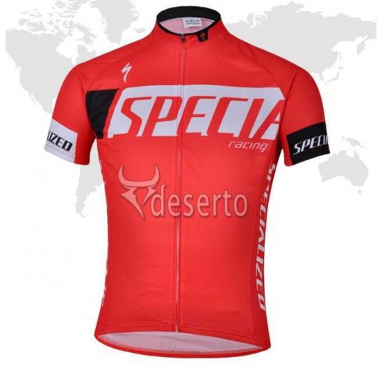 Specialized Racing Fahrradtrikot Radsport Rot 6ILYQ