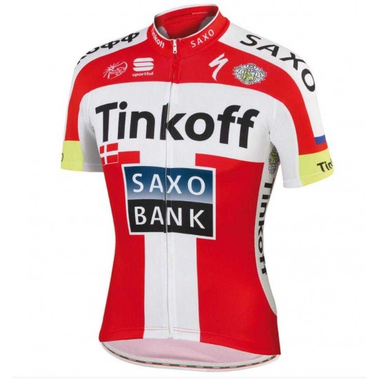 2015 Tinkoff Fahrradtrikot Radsport Rot 8HNOO