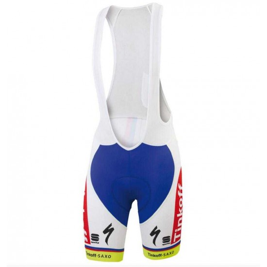 2015 Tinkoff Kurz Radhose Rot blau 7EQX2