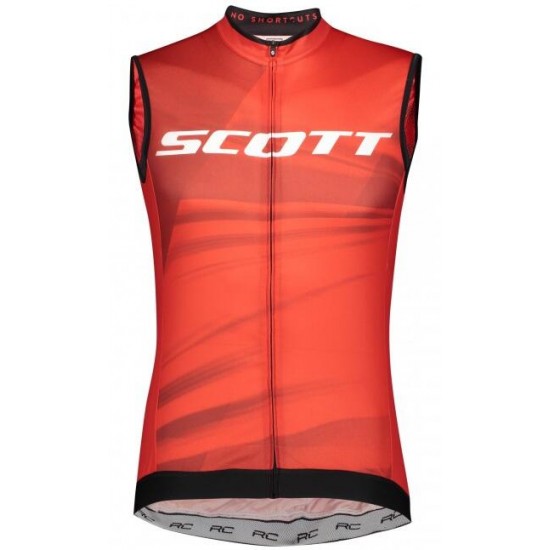 2020 SCOTT RC Pro ärmellos Trikot Rot