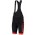 2020 SCOTT RC TEAM++Trägerhose kurz Schwarz/Rot
