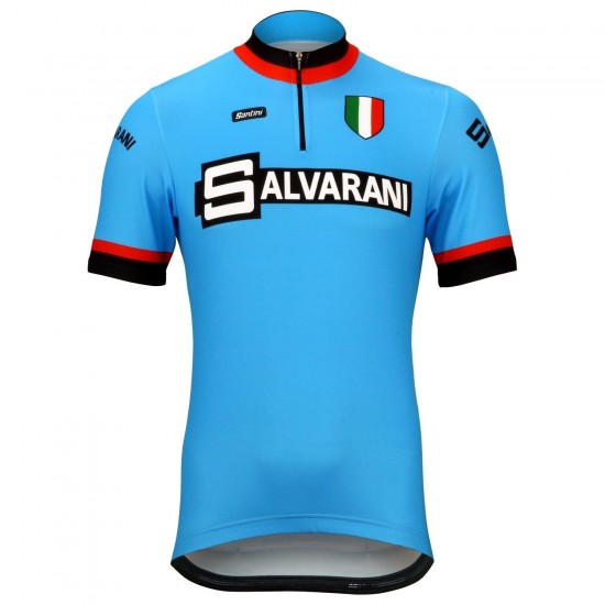 Salvarani Retro Fahrradbekleidung Radtrikot ZTO1B