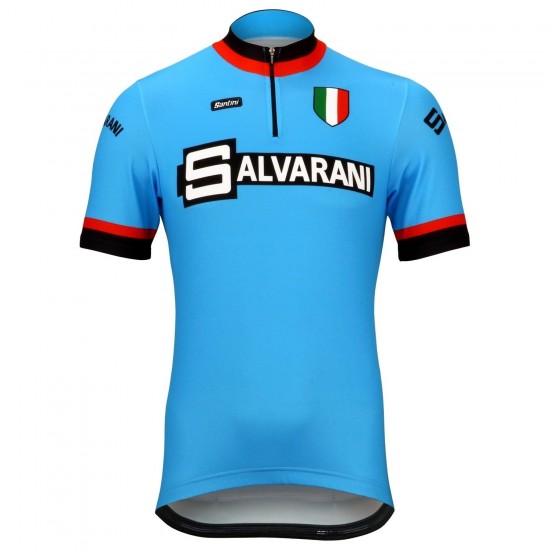 Salvarani Retro Fahrradbekleidung Radtrikot ZTO1B