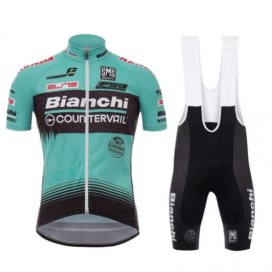 2017 Bianchi Countervail Kurz Trägerhose KF4DE