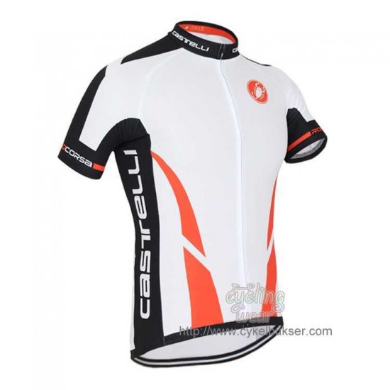 Castelli Climber Fahrradtrikot Radsport weiß UV10O