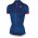 2016 Castelli vrouwen Anima Fahrradbekleidung Radtrikot blau QZ3G4