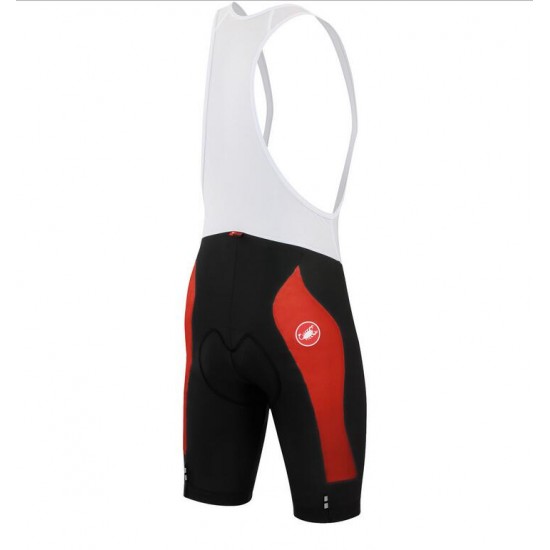 2016 Castelli Evoluzione Kurz Trägerhose Rot Z0GUZ