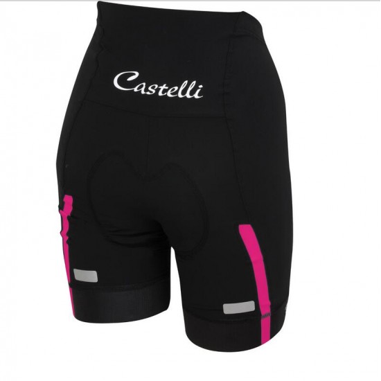 2016 Castelli vrouwen Velocissima Radtrikot Kurzarm Sprot roze WNQEM