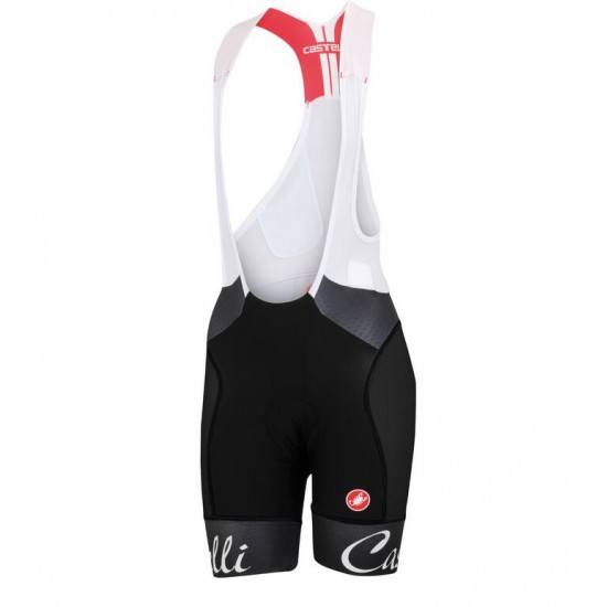 2016 Castelli vrouwen Free Aero Kurz Trägerhose Schwarz Z08EY