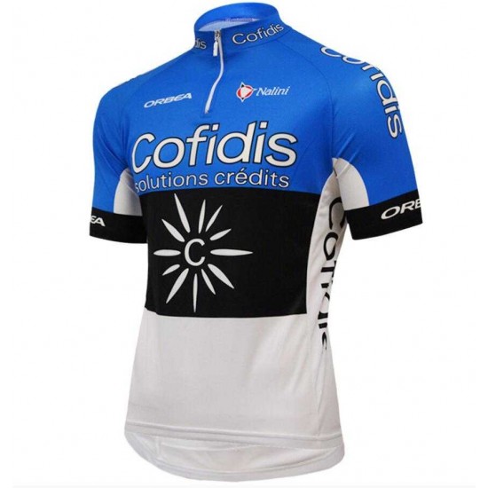 2015 Cofidis Fahrradtrikot Radsport blau UK32X