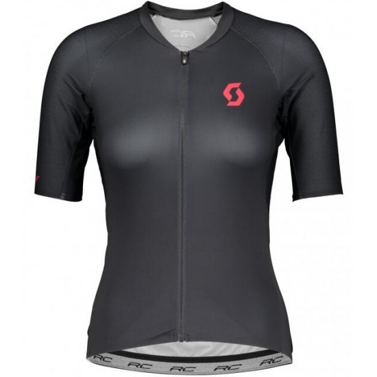 Damen SCOTT RC Premium 2020 Radtrikot kurzarm Schwarz