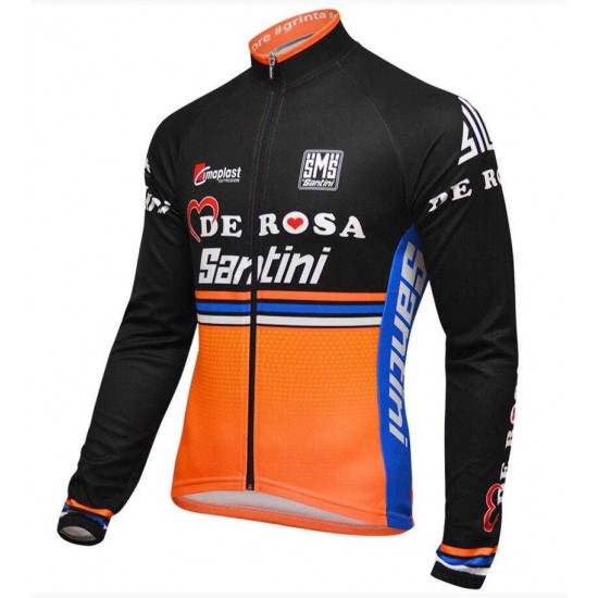 2016 DE ROSA Fahrradbekleidung Radtrikot Langarm ZZBKV