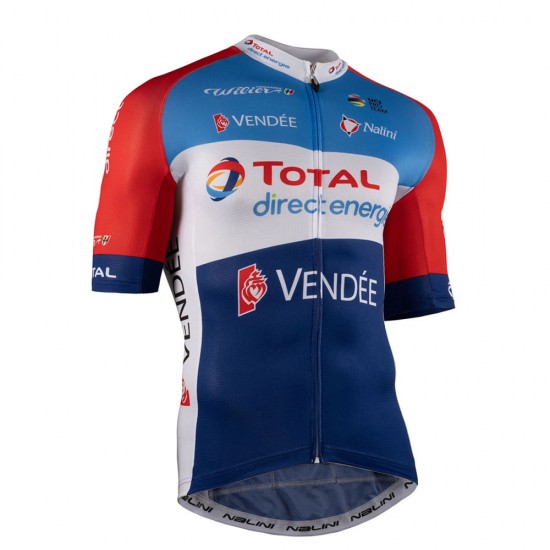 Total Direct Energie 2021 Team Fahrradtrikot Radsport MmIAxx