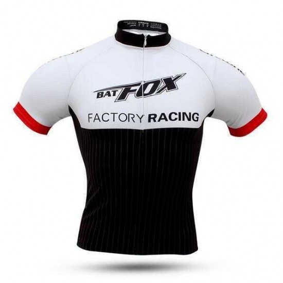 2016 BAT FOX Fahrradbekleidung Radtrikot Rot weiß Schwarz NTOXD