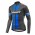 2016-2017 Giant Fahrradbekleidung Radtrikot Langarmen blau Schwarz 01 QRRI8