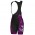 Damen Ale Solid Cracle-Viola Kurz Trägerhose VUJXU