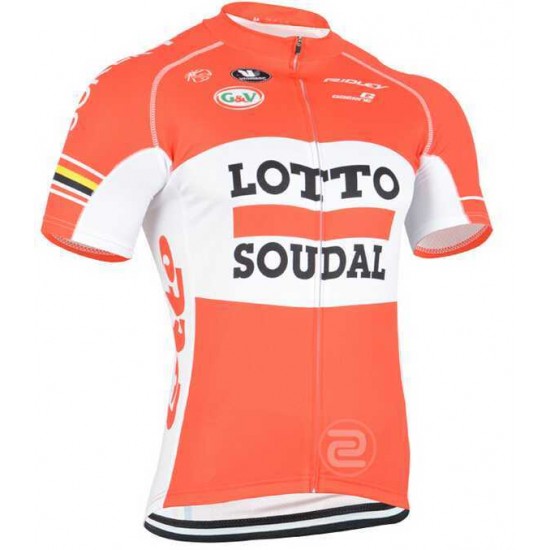 2015 Lotto Soudal Fahrradtrikot Radsport NEG18