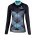 BIANCHI MILANO Damen Cornedo Schwarz Fahrradbekleidung Radtrikot Langarm JY6CV