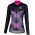 BIANCHI MILANO Damen Cornedo Schwarz/pink Fahrradbekleidung Radtrikot Langarm XEZ3C