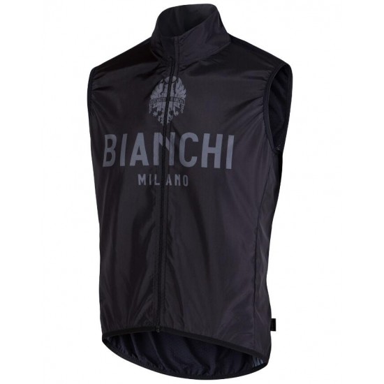 Bianchi Milano Passiria Schwarz Windstopper Vest Z5PPA