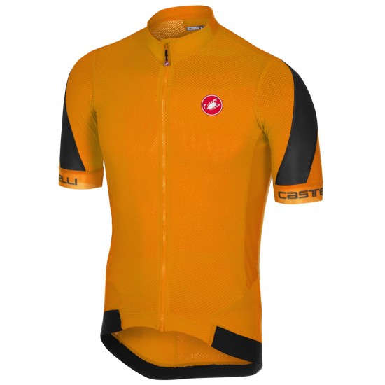 Castelli Volata 2 oranje Fahrradbekleidung Radtrikot WMXXX