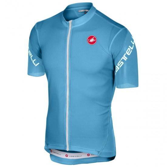 Castelli Entrata 3 blau Fahrradbekleidung Radtrikot MQL5X