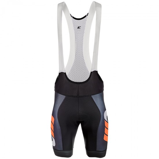 Cipollini Prestige Schwarz oranje Kurz Trägerhose T5JN5