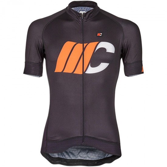 Cipollini Prestige Schwarz oranje Fahrradbekleidung Radtrikot QFUB5