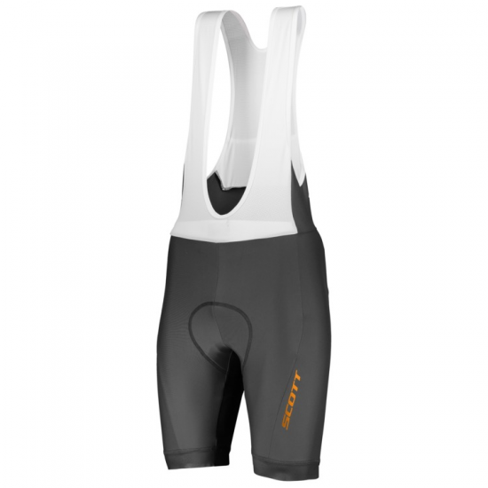 SCOTT ENDURANCE Kurz Trägerhose dark grey/exotic orange VXQWG