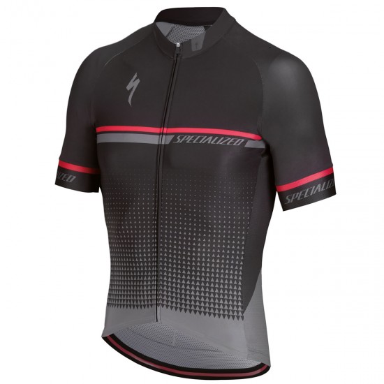 Specialized SL Expert-Schwarz Rot Fahrradbekleidung Radtrikot YEPH9