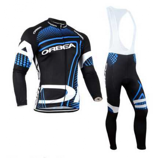 2014 Orbea Fahrradbekleidung Set Langarmtrikot+Lange Trägerhose K9DC9