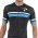 Pinarello Corsa Fahrradbekleidung Radtrikot Schwarz Sky blau YI8JO