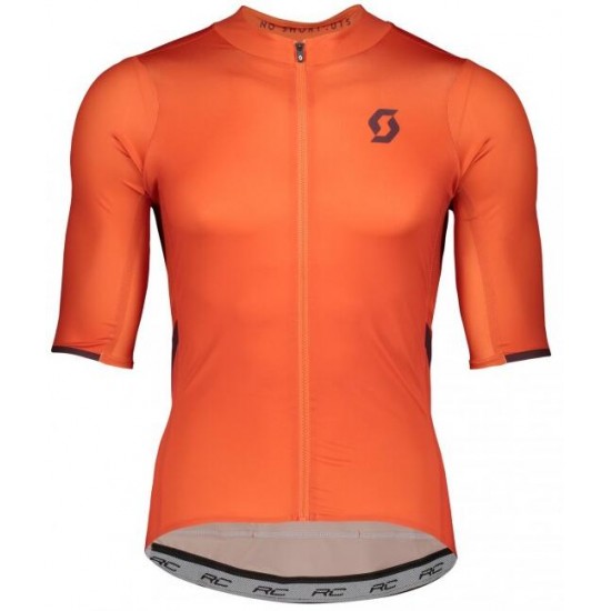 SCOTT RC Premium 2020 Radtrikot kurzarm Orange Fluo