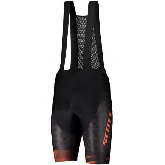 SCOTT RC Pro+++2020 Trägerhose kurz Schwarz/Orange