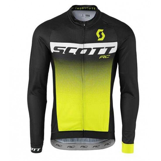 2016-2017 Nalini Fahrradbekleidung Radtrikot Langarm gelb X8KGY