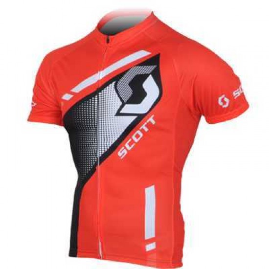 2013 Scott Racing outlet Fahrradtrikot Radsport Rot Schwarz YGCOU